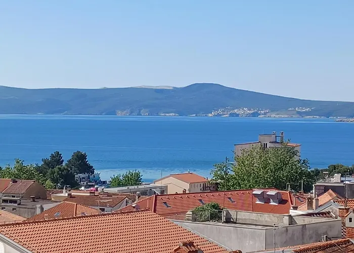 公寓 Davor U Centru Crikvenice, Sa Pogledom Na *